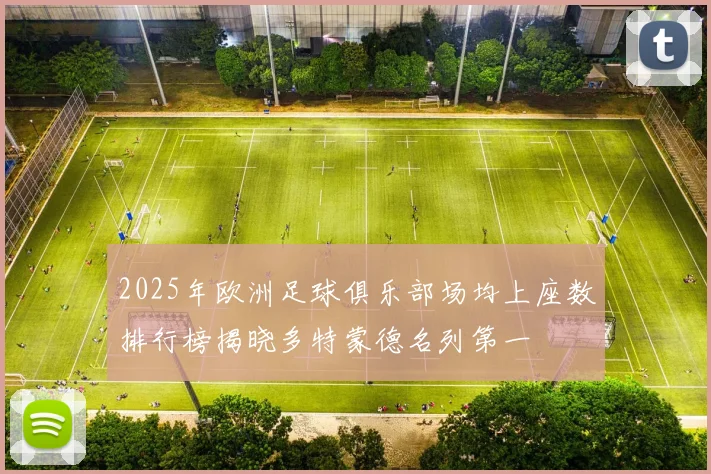 2025年欧洲足球俱乐部场均上座数排行榜揭晓多特蒙德名列第一